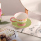 Porcelain Mug & Saucer